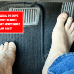 is it illegal to drive barefoot in North Carolina Here's What Law Says!