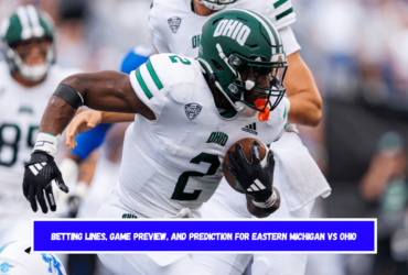 Betting lines, game preview, and prediction for Eastern Michigan vs Ohio