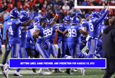 Betting lines, game preview, and prediction for Kansas vs. BYU