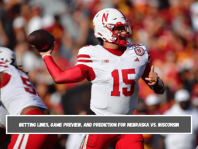 Betting lines, game preview, and prediction for Nebraska vs. Wisconsin