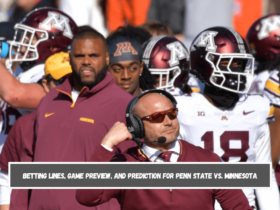 Betting lines, game preview, and prediction for Penn State vs. Minnesota