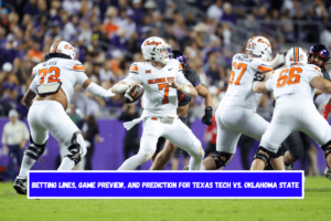 Betting lines, game preview, and prediction for Texas Tech vs. Oklahoma State