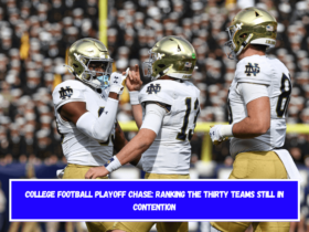 College Football Playoff Chase Ranking the thirty Teams Still in Contention