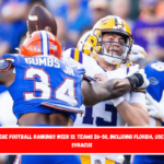 College Football Rankings Week 13 Teams 26-50, Including Florida, USC, and Syracus