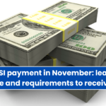 First SSI payment in November learn the date and requirements to receive it