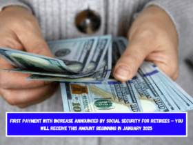 First payment with increase announced by Social Security for retirees – You will receive this amount beginning in January 2025