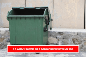 Is It Illegal to Dumpster Dive in Alabama Here’s What the Law Says