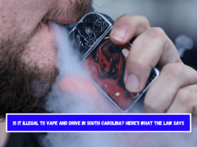 Is It Illegal to Vape and Drive in South Carolina Here's What the Law Says