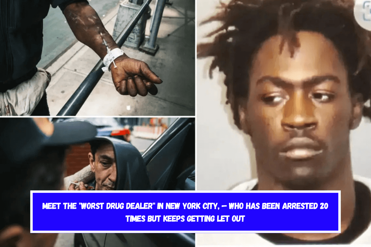 Meet the worst drug dealer in New York City, — who has been arrested 20 times but keeps getting let out