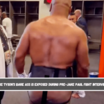 Mike Tyson's Bare Ass is Exposed During Pre-Jake Paul Fight Interview