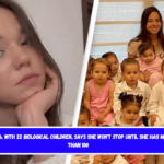 Mom, 26, with 22 biological children, says she won't stop until she has more than 100