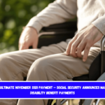 Penultimate November SSDI payment – Social Security announces major disability benefit payments