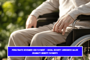 Penultimate November SSDI payment – Social Security announces major disability benefit payments