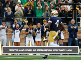 Prediction, Game Preview, and Betting Lines for Notre Dame vs. Army