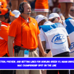 Prediction, Preview, and Betting Lines for Bowling Green vs. Miami University MAC Championship Spot on the Line