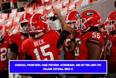 Schedule, Predictions, Game Previews, Scoreboard, and Betting Lines for College Football Week 12