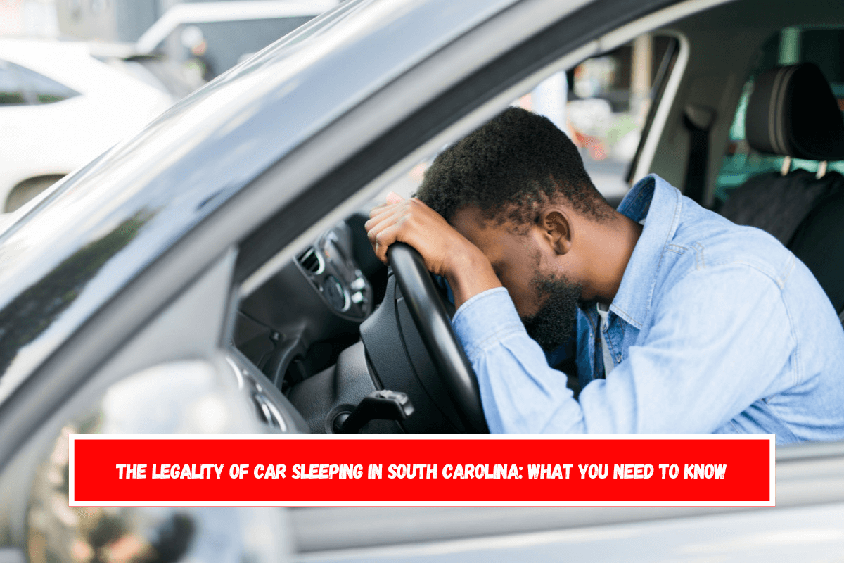 The Legality of Car Sleeping in South Carolina What You Need to Know