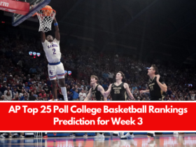 AP Top 25 Poll College Basketball Rankings Prediction for Week 3