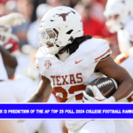 Week 13 Prediction of the AP Top 25 Poll, 2024 College Football Rankings