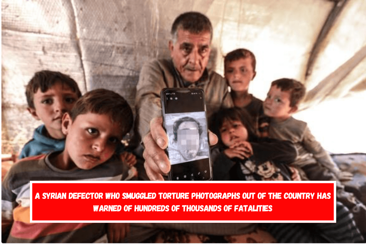 A Syrian defector who smuggled torture photographs out of the country ...