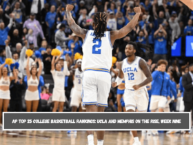 AP Top 25 College Basketball Rankings UCLA and Memphis on the Rise, Week nine