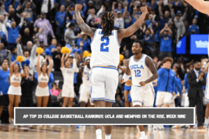 AP Top 25 College Basketball Rankings UCLA and Memphis on the Rise, Week nine