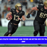 American Athletic Championship Game Preview and Betting Odds for Tulane vs. Army