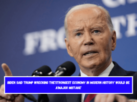 Biden said Trump wrecking the'strongest economy in modern history' would be a'major mistake'