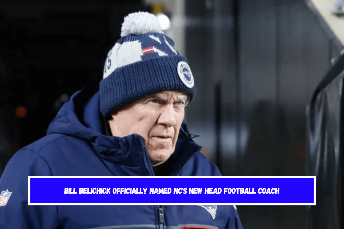 Bill Belichick officially named NC's new head football coach