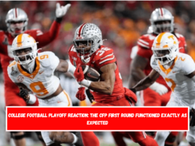 College Football Playoff Reaction The CFP First Round Functioned Exactly As Expected