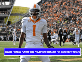 College Football Playoff Seed Projections Scenarios for Seeds One to Twelve