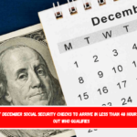 First December Social Security Checks to Arrive in Less Than 48 Hours – Find Out Who Qualifies