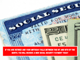 If you are retired and your birthday falls between the 1st and 10th of the month, you will receive a new Social Security payment today