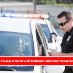 Is It Illegal to Flip Off a Cop in Montana Here's What the Law Says