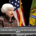 Janet Yellen tells Congress that the US could reach its debt limit in mid-January