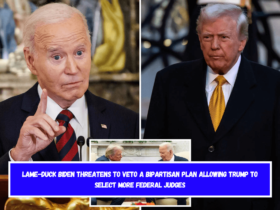 Lame-duck Biden threatens to veto a bipartisan plan allowing Trump to select more federal judges