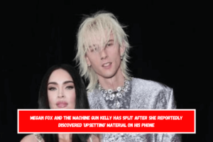 Megan Fox And The Machine Gun Kelly has split after she reportedly discovered 'upsetting' material on his phone