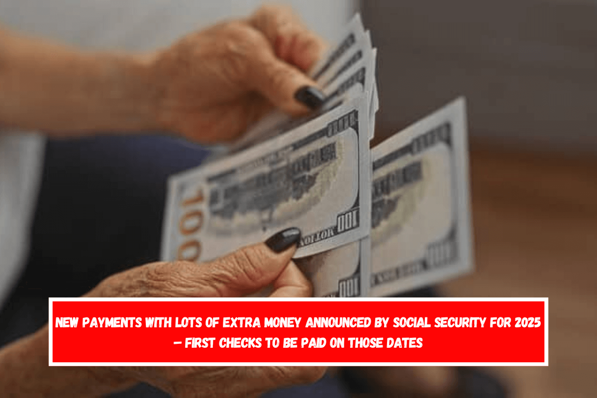 New Payments with Lots of Extra Money Announced by Social Security for