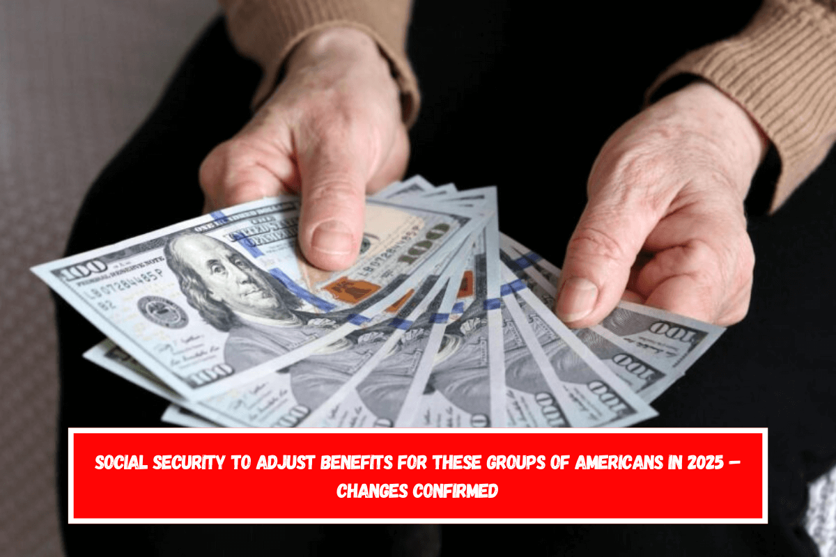 Social Security to adjust benefits for these groups of Americans in