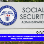 Social Security unveils new change for 2025 (in addition to those already known) – Official Announcement