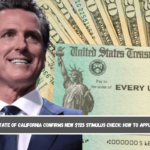 State of California confirms new $725 stimulus check How to apply