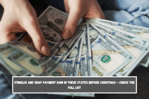 Stimulus and SNAP payment rain in these states before Christmas — Check the full list