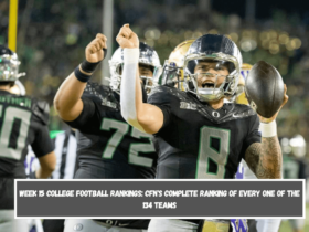 Week 15 College Football Rankings CFN's Complete Ranking of Every One of the 134 Teams