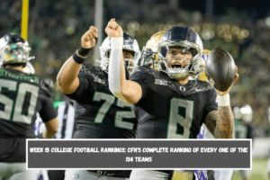 Week 15 College Football Rankings CFN's Complete Ranking of Every One of the 134 Teams