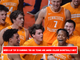 Week 8 AP Top 25 Rankings Ten SEC Teams Are Among College Basketball's Best