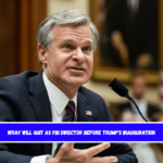 Wray will quit as FBI director before Trump's inauguration