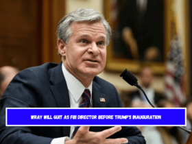 Wray will quit as FBI director before Trump's inauguration