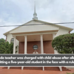 A Florida teacher was charged with child abuse after allegedly hitting a five-year-old student in the face with a ruler