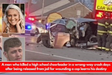 A man who killed a high school cheerleader in a wrong-way crash days after being released from jail for wounding a cop learns his destiny