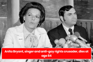 Anita Bryant, singer and anti-gay rights crusader, dies at age 84